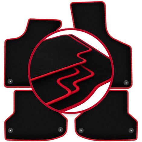 Alfombrillas CARLUX-RED para Audi A3 8P hatchback, sportback, cabrio (2003-2011)