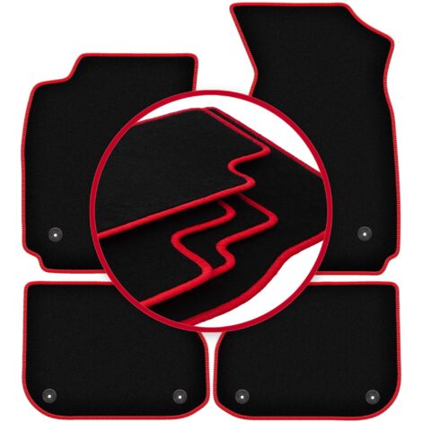 Alfombrillas CARLUX-RED para Audi A4 B5 FL berlina, familiar, avant (1999-2001)