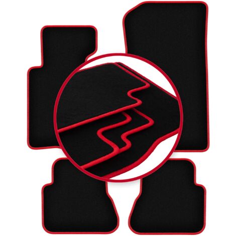 Alfombrillas CARLUX-RED para BMW 3 E46 Cabrio (2000-2007)