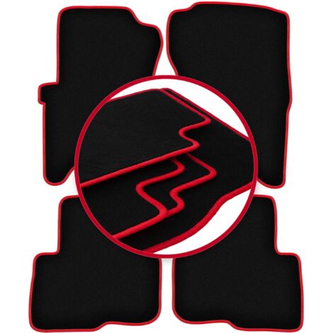 Alfombrillas CARLUX-RED para Land Rover Discovery III SUV (2004-2011)