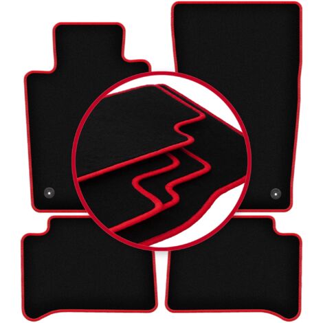 Alfombrillas CARLUX-RED para Mercedes E W211 berlina, familiar (2002-2009)