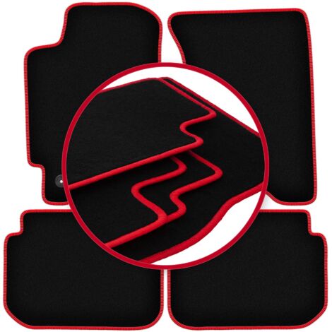 Alfombrillas CARLUX-RED para Subaru Impreza GC con salidas de aire hatchback, sedán, station wagon (1992-2001)
