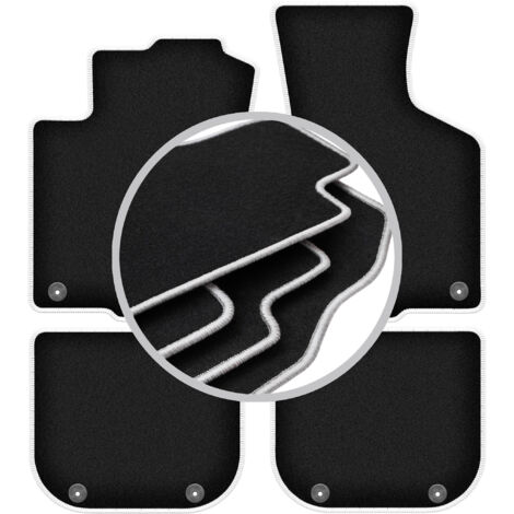 Alfombrillas CARLUX-SILVER para Audi A3 8L hatchback (1996-2001)