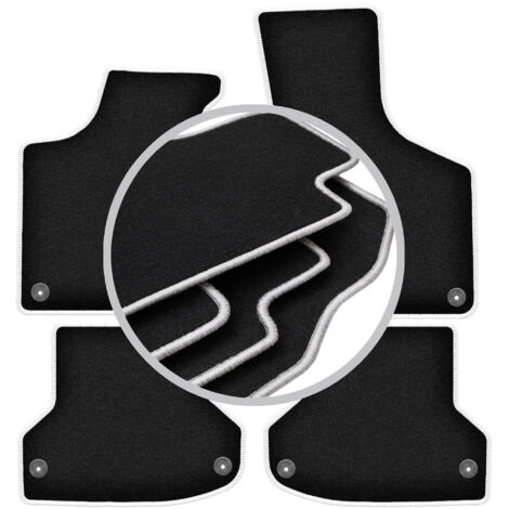 Alfombrillas CARLUX-SILVER para Audi A3 8P hatchback, sportback, cabrio (2003-2011)