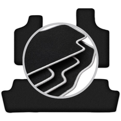 Alfombrillas CARLUX-SILVER para Chrysler Town&Country IV monovolumen (2000-2008)