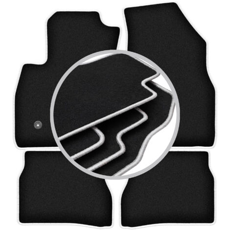 Alfombrillas CARLUX-SILVER para Fiat Doblo II 0 (2009-2020)