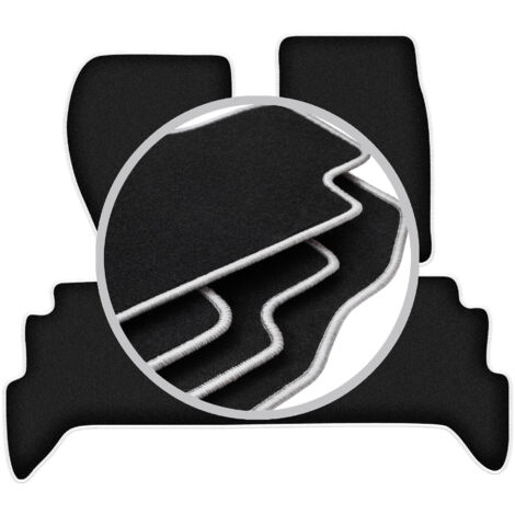 Alfombrillas CARLUX-SILVER para Land Rover Discovery I todoterreno (1989-1998)