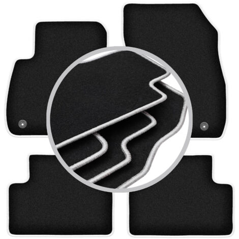 Alfombrillas CARLUX-SILVER para Opel Zafira C monovolumen (2012-2018)