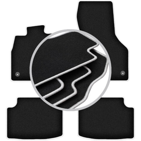 Alfombrillas CARLUX-SILVER para Skoda Octavia III liftback, sedan, variante, station wagon (2012-2020)