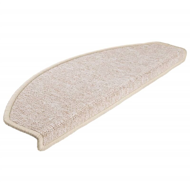 

Alfombrillas de escalera 15 unidades gris topo 65x24x4 cm - Gris Topo - Vidaxl