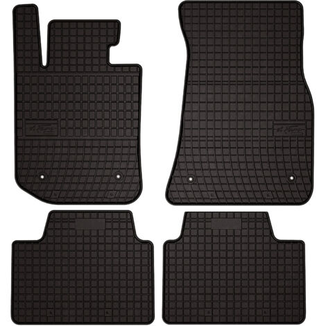 Alfombrillas de goma para BMW 3 G20 sedán (2018-) - negras, instaladas