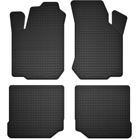 Alfombrillas de goma para coche, juego de 4, universales para: Audi A3 8L hatchback (1996-2001)