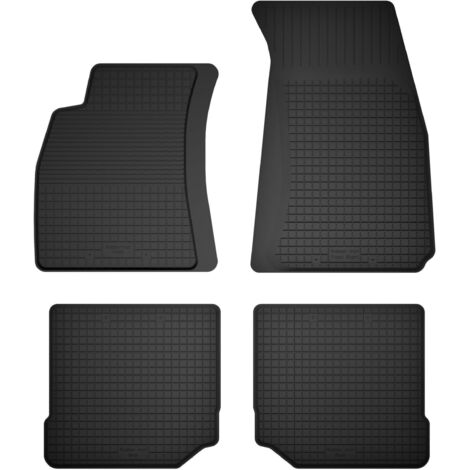 Alfombrillas de goma para coche, juego de 4, universales para: Audi A4 B5 FL sedán, familiar, avant (1999-2001)