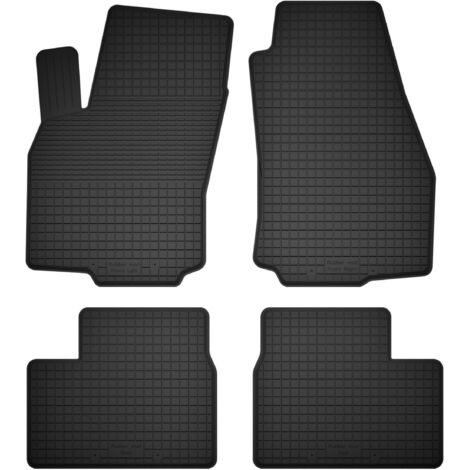 Alfombrillas de goma para coche, juego de 4, universales para: Opel Astra H sedán, hatchback, station wagon, TwinTop, cabrio, coupé (2003-2010)