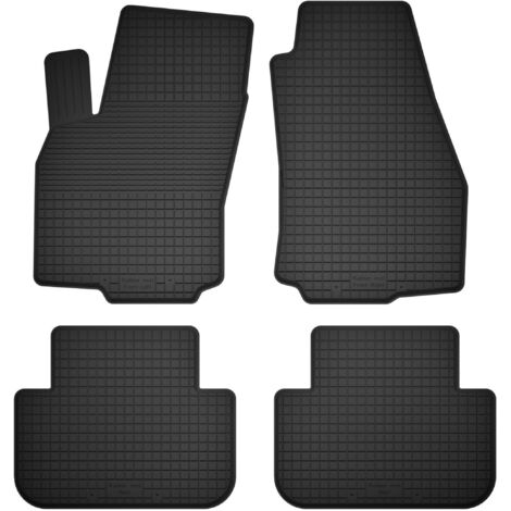 Alfombrillas de goma para coche, juego de 4, universales para: Opel Zafira C 7 plazas (2012-2019)