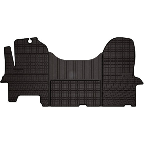 Alfombrillas de goma para furgoneta Iveco Daily IV (2006-2014) - negras, montadas