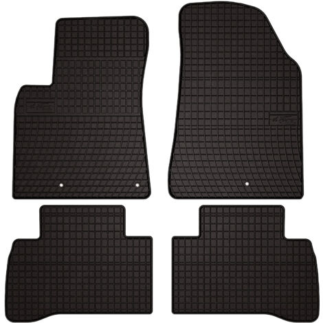 Alfombrillas de goma para Kia Niro I crossover (2016-2022) - negras, montadas