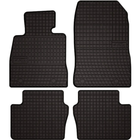 Alfombrillas de goma para Mazda 2 III hatchback (2015-) - negras, instaladas