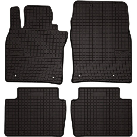 Alfombrillas de goma para Mazda 3 IV hatchback, sedán (2019-) - negras, ajustables