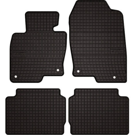 Alfombrillas de goma para Mazda CX-5 II SUV (2017-) - negras, ajustadas