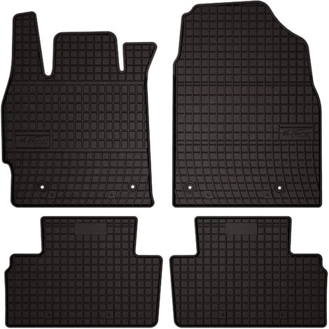 Alfombrillas de goma para Mazda CX-7 SUV (2006-2012) - negras, ajustadas