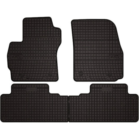 Alfombrillas de goma para Mazda Premacy II monovolumen (2005-2010) - negras, ajustadas