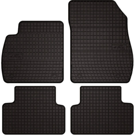 Alfombrillas de goma para Opel Zafira C monovolumen (2012-2018) - negras, montadas
