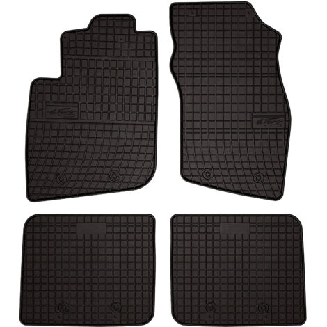 Alfombrillas de goma para Volvo S40 I sedán (1995-2004) - negras, montadas