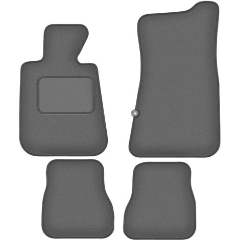 Alfombrillas de grafito para BMW 3 E30 Cabrio (1986-1993)