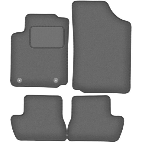 Alfombrillas de grafito para Citroën C2 hatchback (2003-2009)