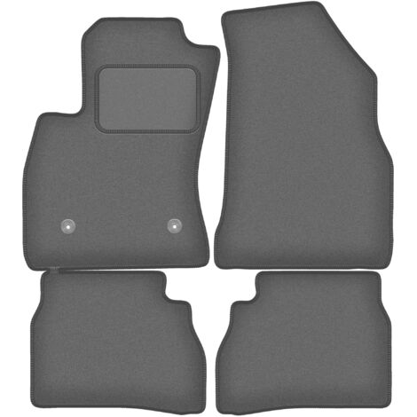 Alfombrillas de grafito para Fiat Doblo II 0 (2009-2020)