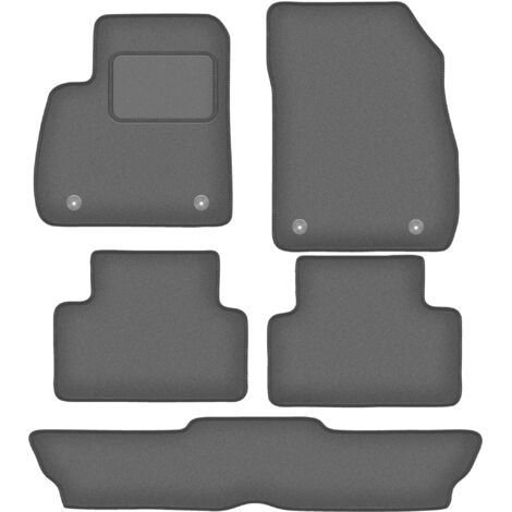 Alfombrillas de grafito para Opel Zafira C 7 plazas (2012-2019)