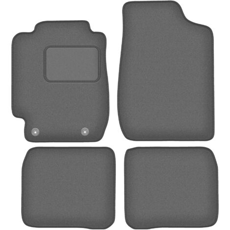Alfombrillas de grafito para Toyota Corolla E10 hatchback, station wagon, sedan (1992-1997)