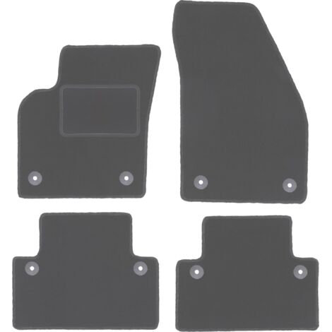 Alfombrillas de grafito para Volvo S40 II Sedán (2004-2012)