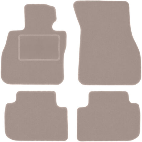 Alfombrillas de terciopelo beige para BMW 1 F40 hatchback (2019-)
