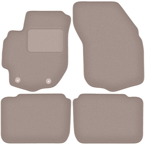 Alfombrillas de terciopelo beige para Suzuki Liana FL hatchback, sedán (2005-2008)