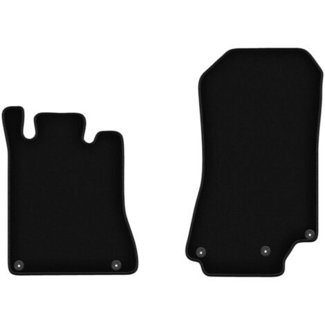 Alfombrillas de terciopelo negro BASIC para Mercedes SL R129 500 SL (1989-2001)