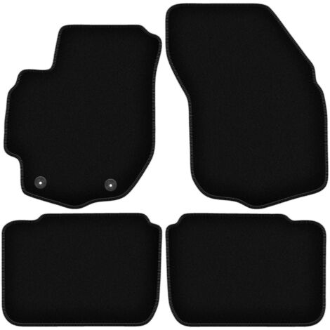 Alfombrillas de terciopelo negro BASIC para Suzuki Liana FL hatchback, sedán (2005-2008)