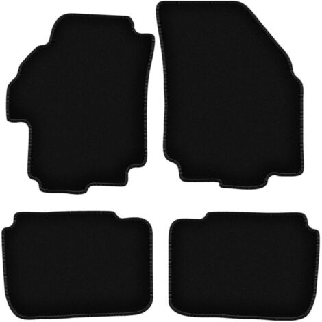 Alfombrillas de terciopelo negro BASIC para Suzuki Liana hatchback, sedán, station wagon (2001-2004)