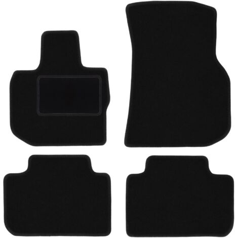 Alfombrillas de terciopelo negro para BMW X3 G01 SUV (2017-)