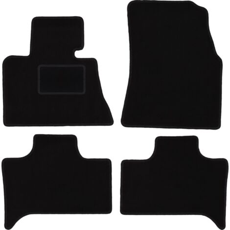 Alfombrillas de terciopelo negro para BMW X5 E53 2WD (1999-2006)