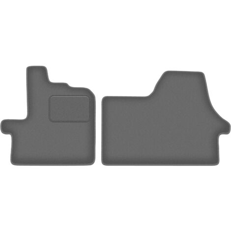 Alfombrillas de velour grafito para Fiat Ducato IV furgoneta (2014 - )