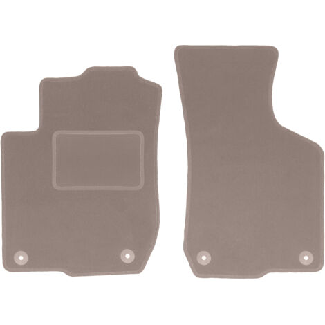 Alfombrillas delanteras beige para Audi A3 8L hatchback (1996-2001)