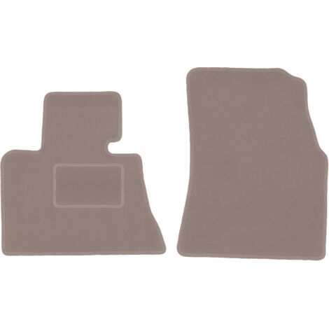 Alfombrillas delanteras beige para BMW X5 E53 2WD (1999-2006)