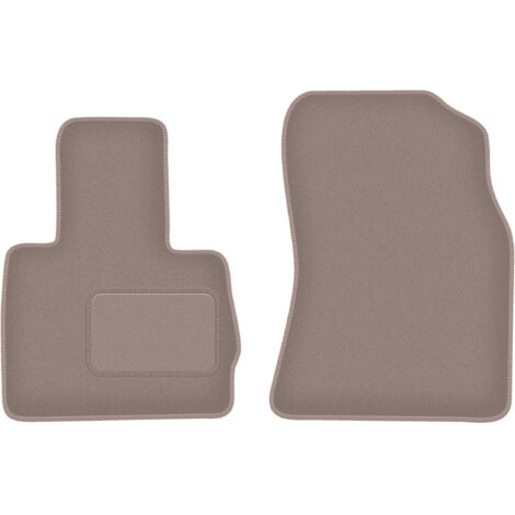 Alfombrillas delanteras beige para BMW X5 E53 xDrive 4WD (1999-2006)