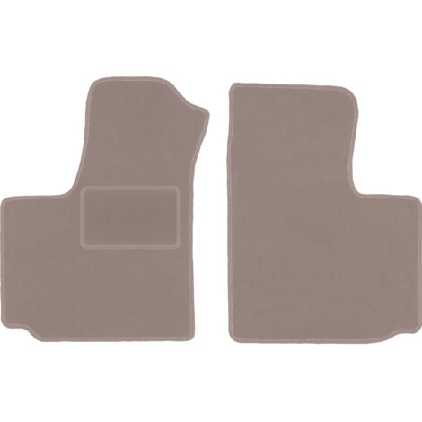 Alfombrillas delanteras beige para: FIat Doblo I kombivan (2000-2009)