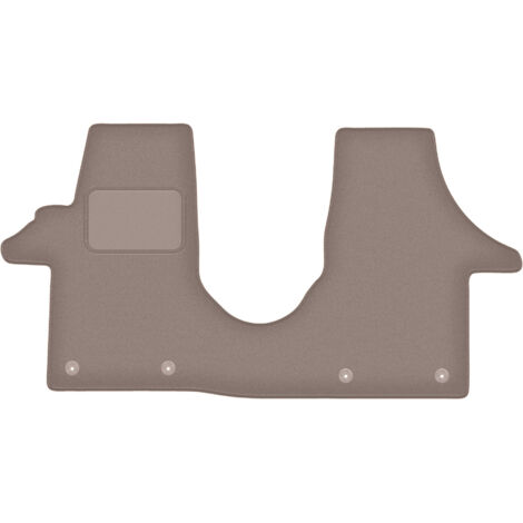Alfombrillas delanteras beige para furgoneta Volkswagen Transporter T5 (2003-2015)