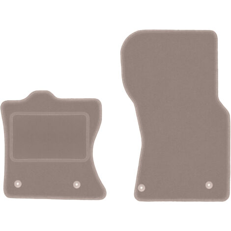 Alfombrillas delanteras beige para Land Rover Velar SUV (2017-)