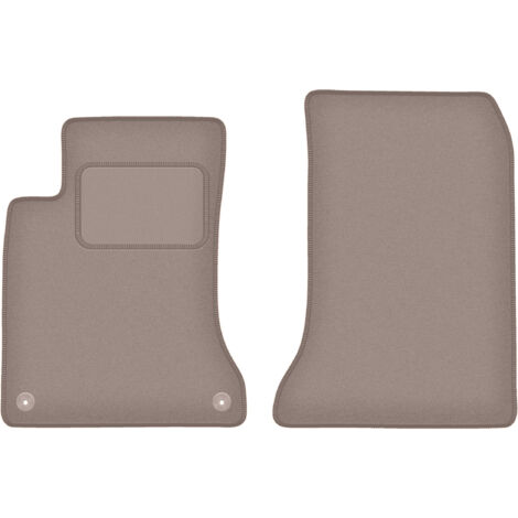 Alfombrillas delanteras beige para Mercedes W246 Clase B (2011-2018)