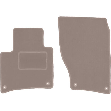 Alfombrillas delanteras beige para: Porsche Cayenne II SUV (2010-)
